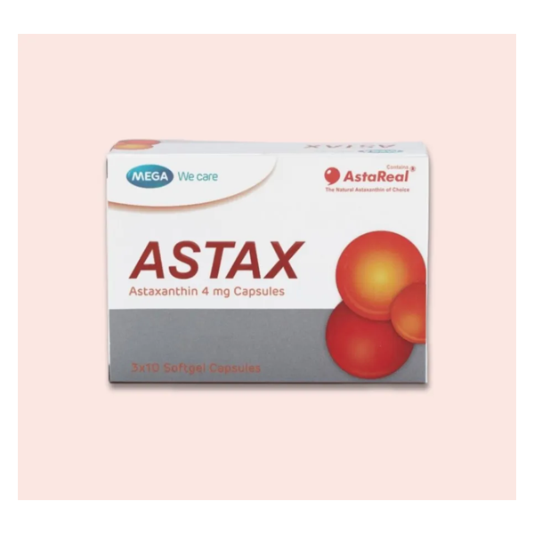 Mega We Care ASTAX Astaxanthin แอสตาแซนธิน 4 mg
